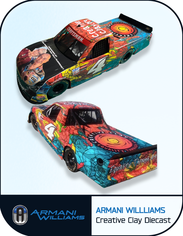 Armani Williams' Creative Clay Diecast