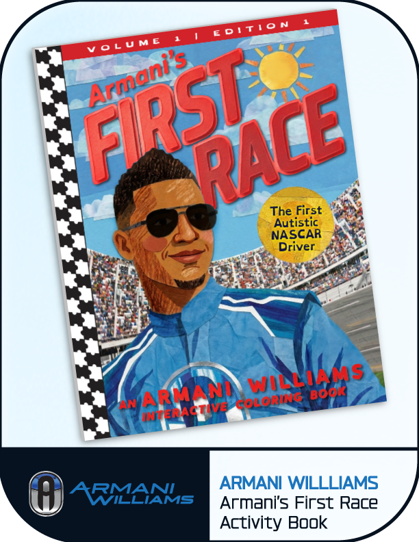 Armani's First Race Activity Book